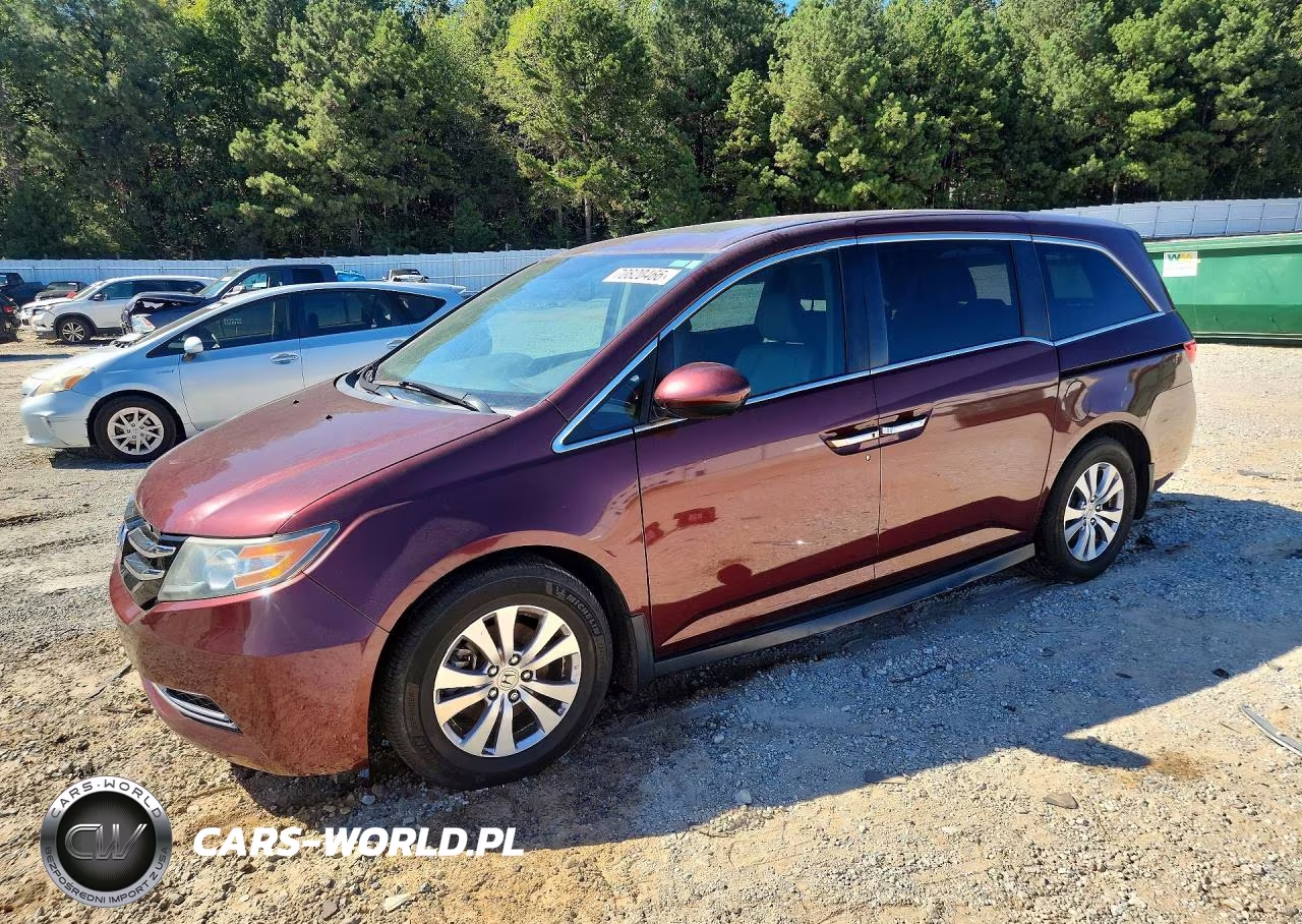 2016 Honda Odyssey Exl VIN:5FNRL5H66GB034072 - 1