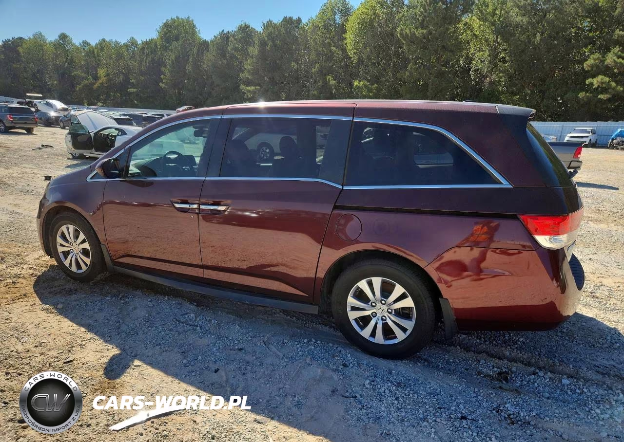 2016 Honda Odyssey Exl VIN:5FNRL5H66GB034072 - 2