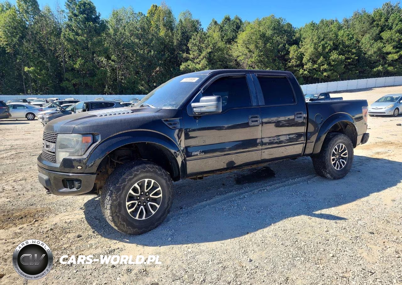 2013 Ford F150 Svt Raptor VIN:1FTFW1R62DFC33824 - 1