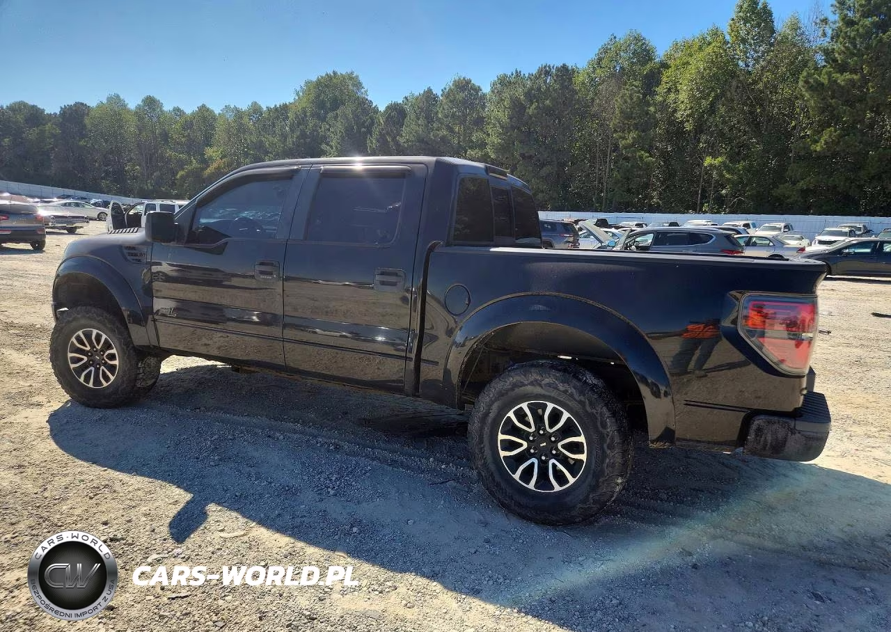2013 Ford F150 Svt Raptor VIN:1FTFW1R62DFC33824 - 2