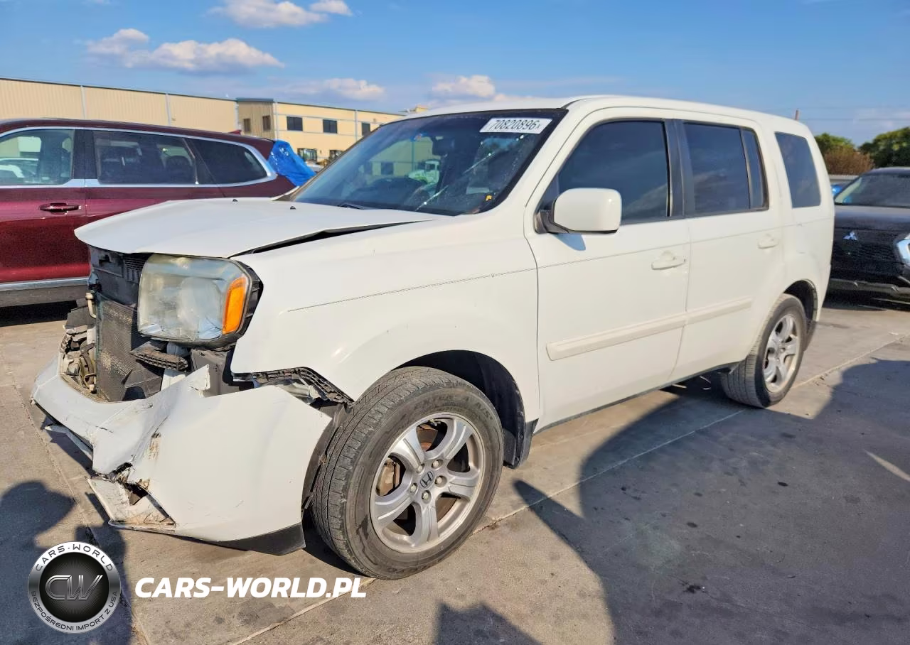 2015 Honda Pilot Exl VIN:5FNYF3H57FB027970 - 1