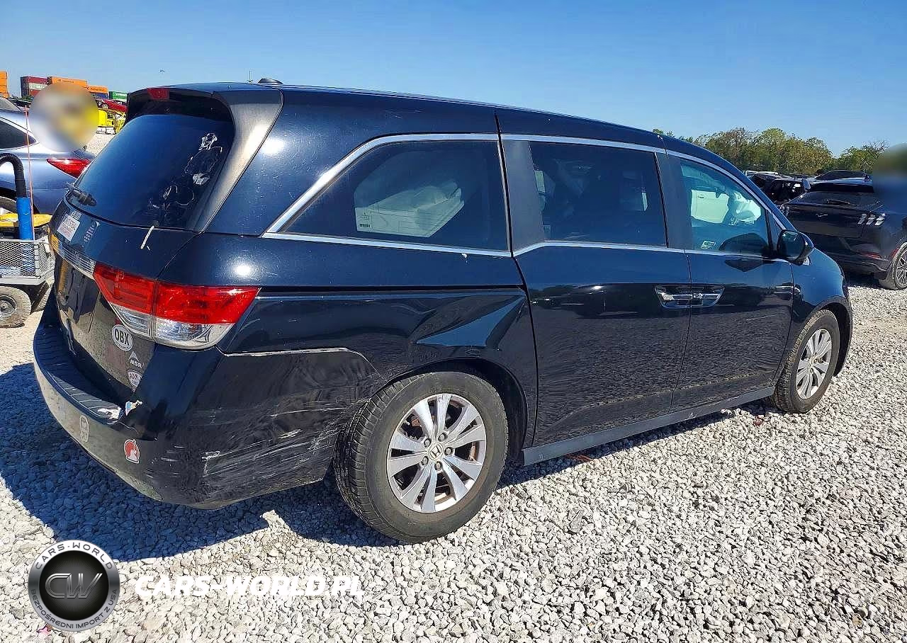 2015 Honda Odyssey Exl VIN:5FNRL5H61FB114703 - 3