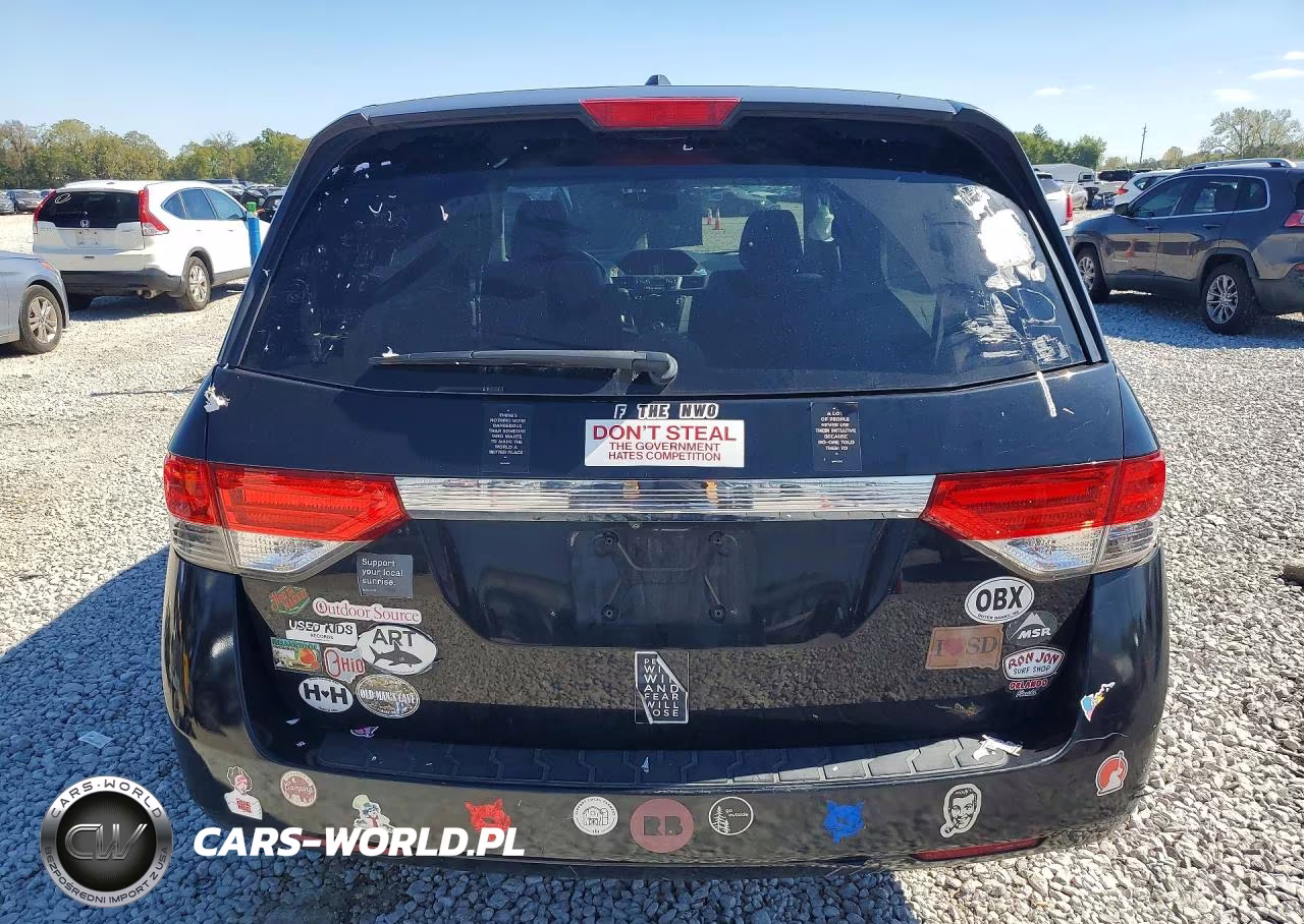 2015 Honda Odyssey Exl VIN:5FNRL5H61FB114703 - 6