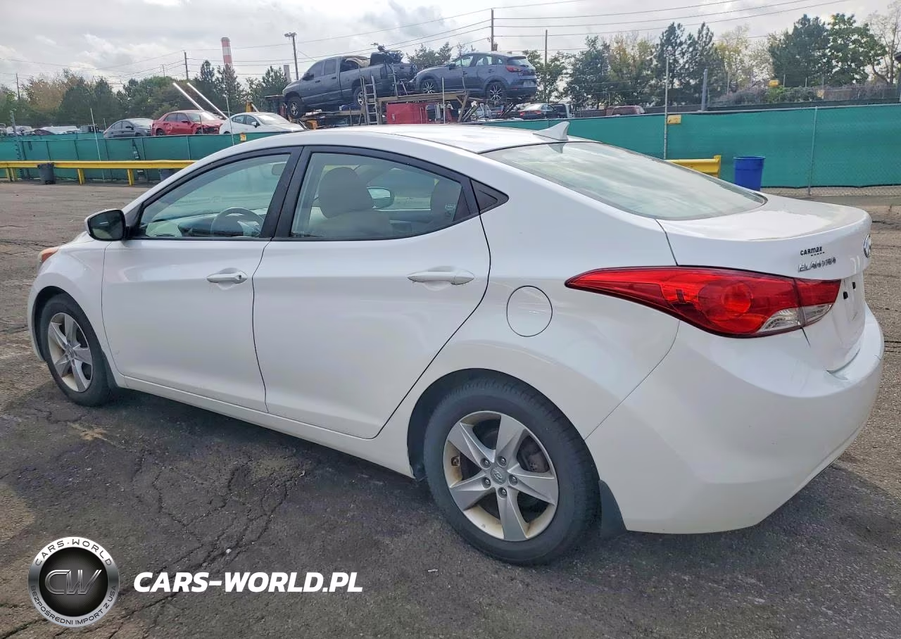 2013 Hyundai Elantra Gls VIN:5NPDH4AE5DH205592 - 2