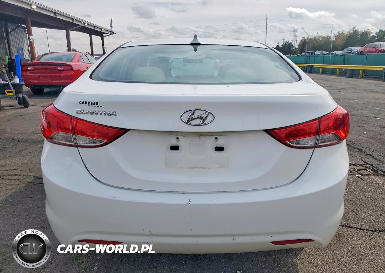 2013 Hyundai Elantra Gls VIN:5NPDH4AE5DH205592 - 6