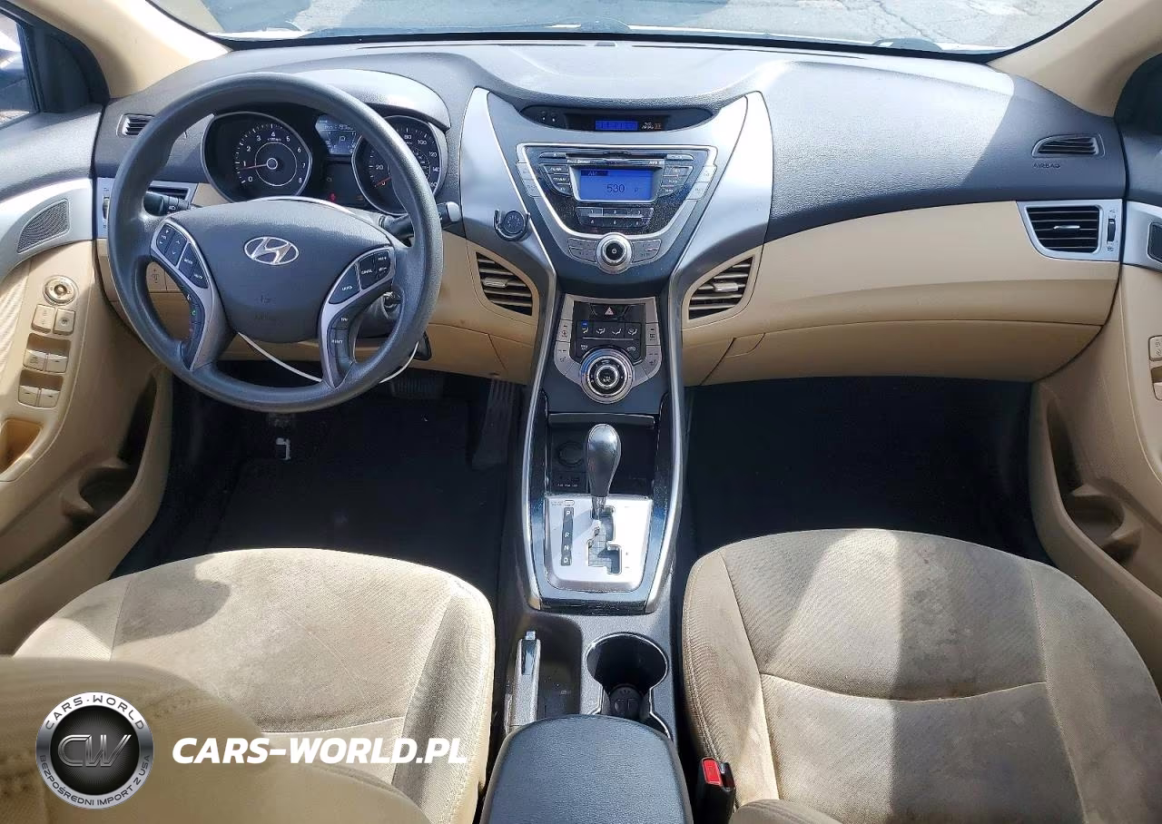 2013 Hyundai Elantra Gls VIN:5NPDH4AE5DH205592 - 8