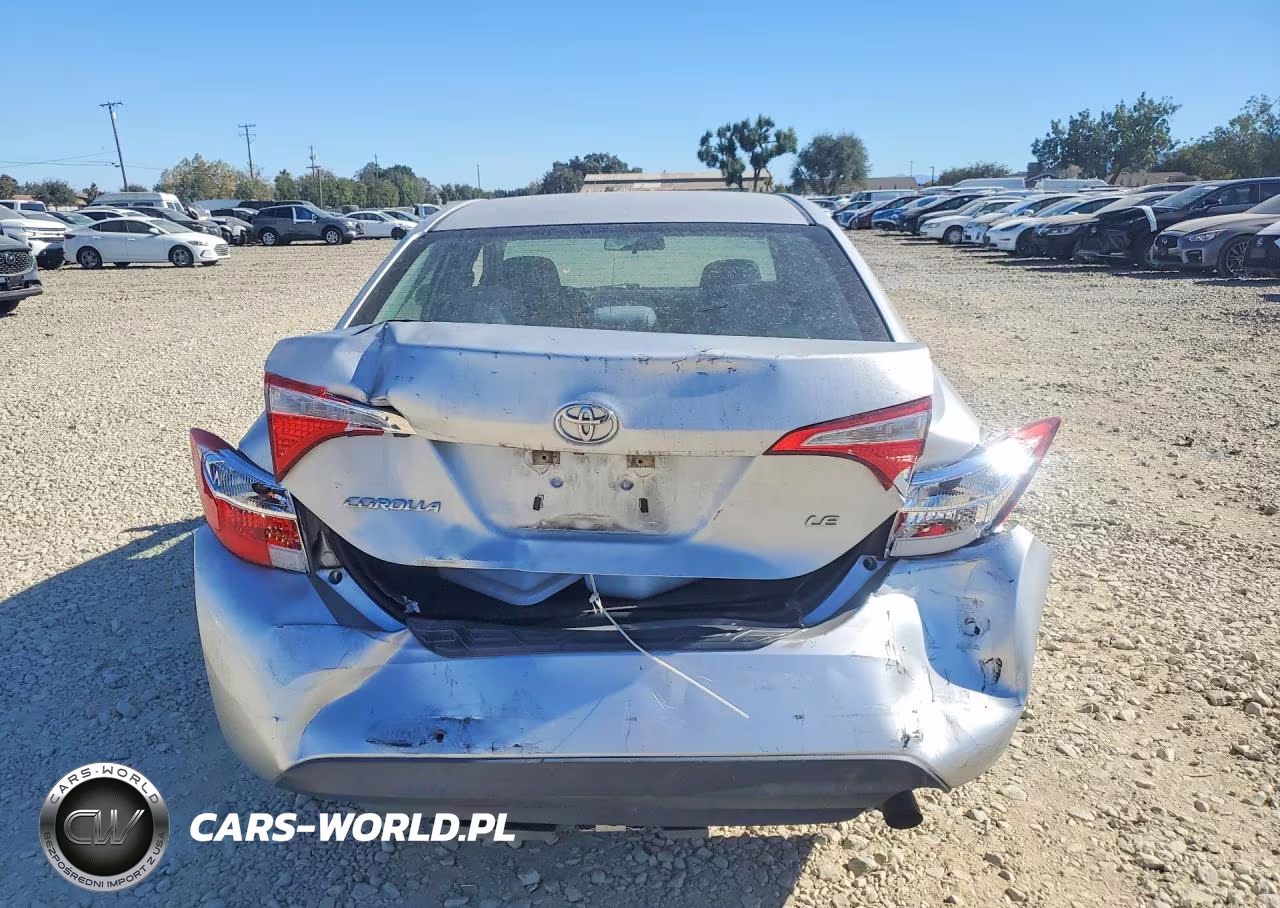 2016 Toyota Corolla Le Plus VIN:5YFBURHE0GP515565 - 6