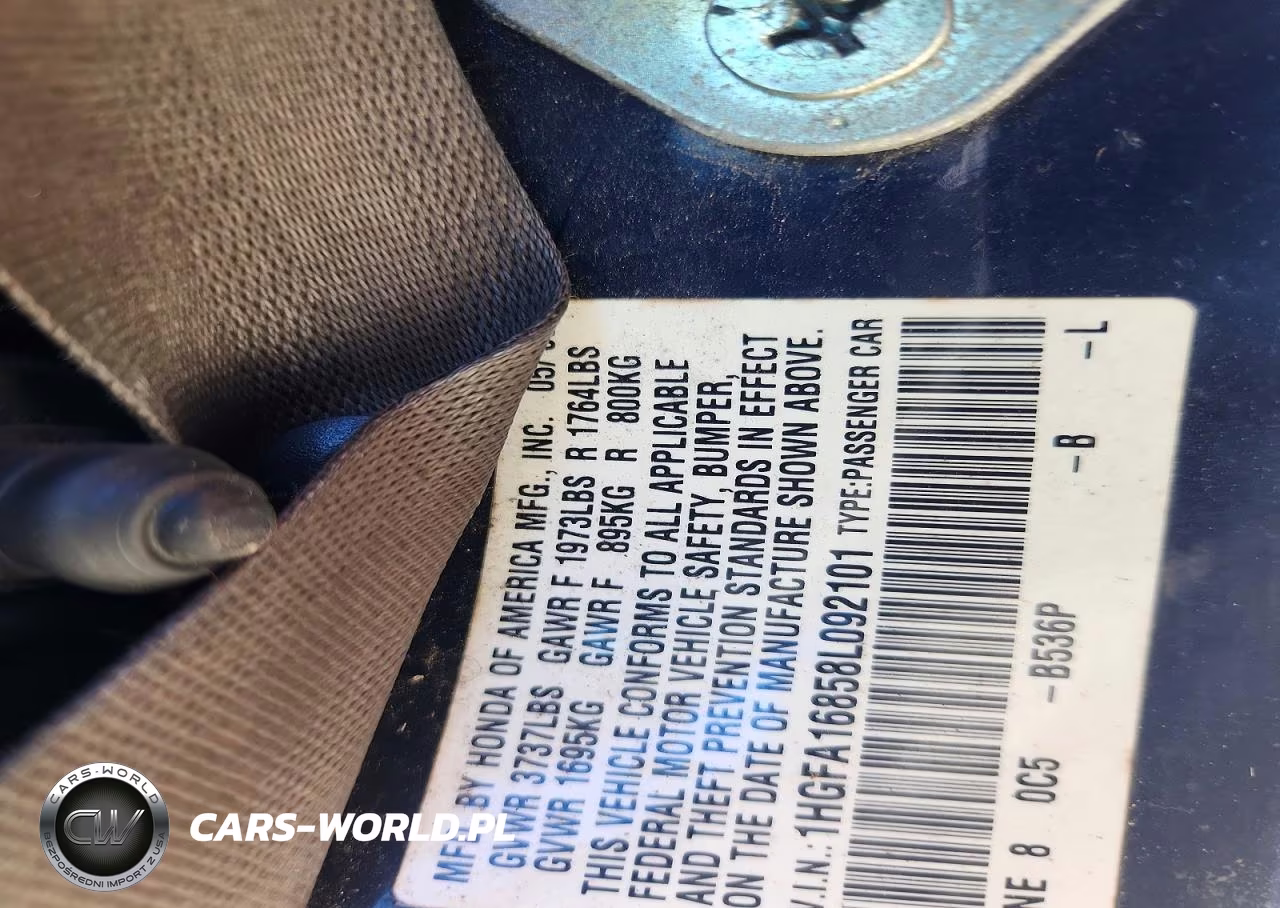 2008 Honda Civic Ex VIN:1HGFA16858L092101 - 12