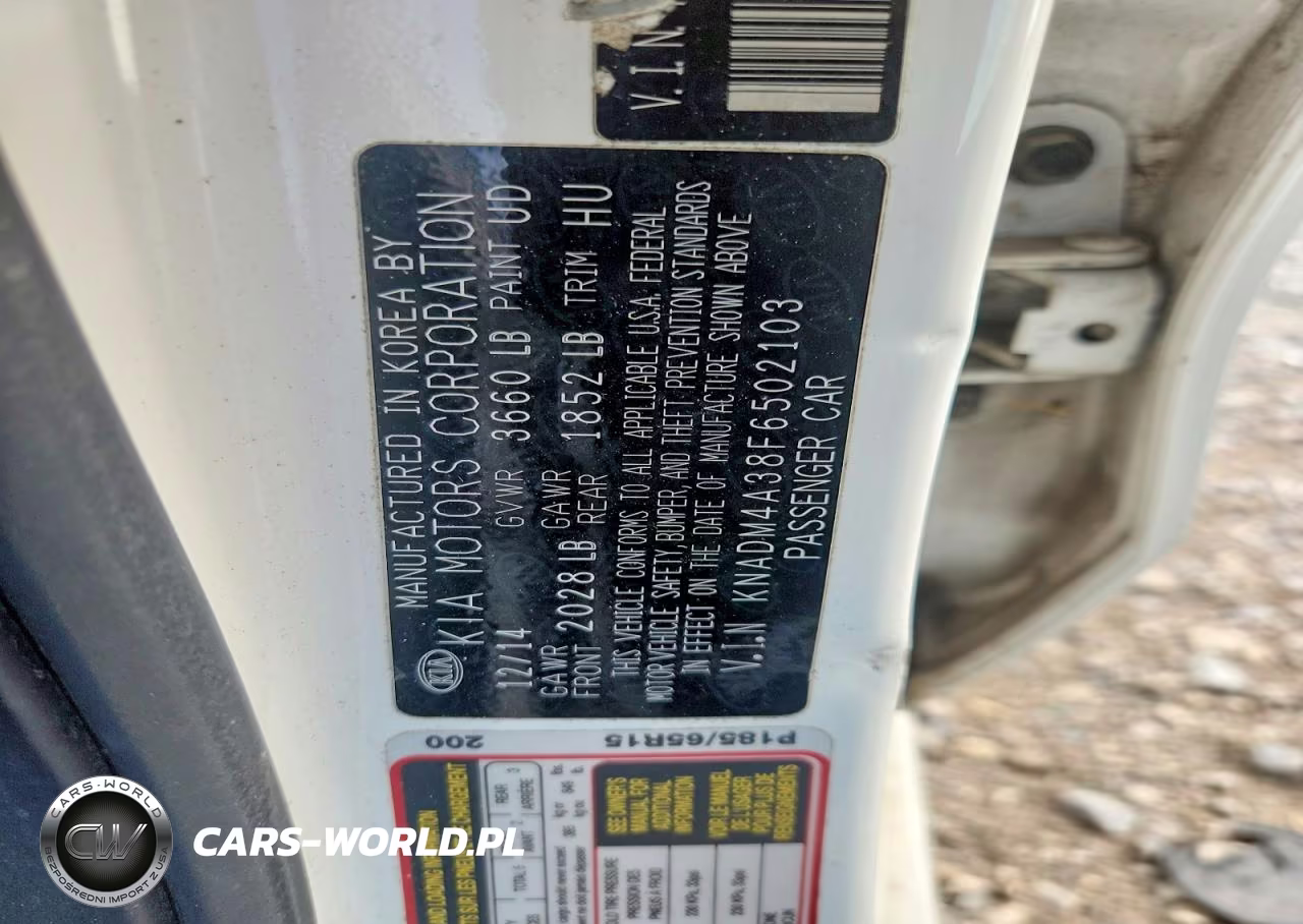 2015 Kia Rio Lx VIN:KNADM4A38F6502103 - 13