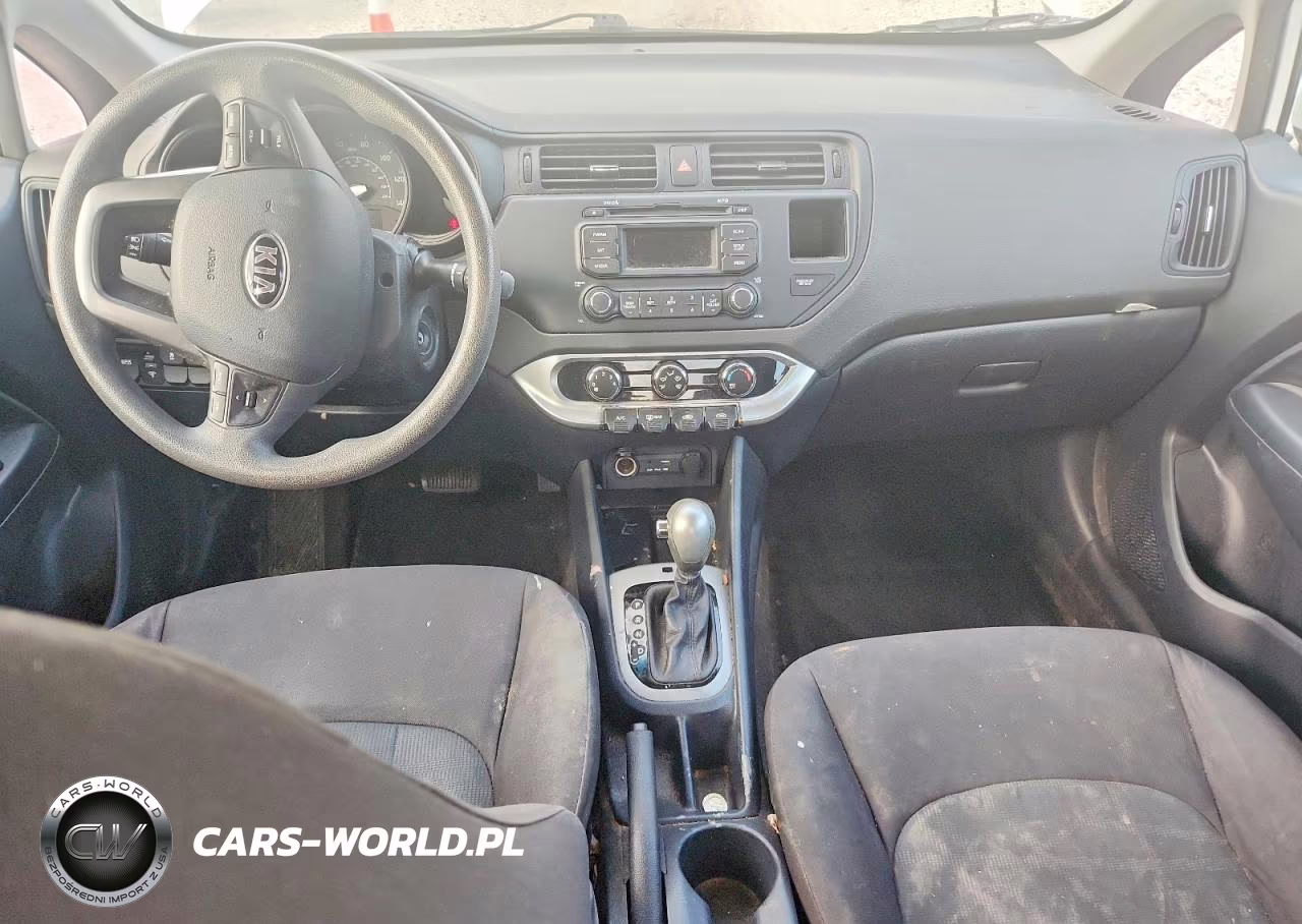 2015 Kia Rio Lx VIN:KNADM4A38F6502103 - 8