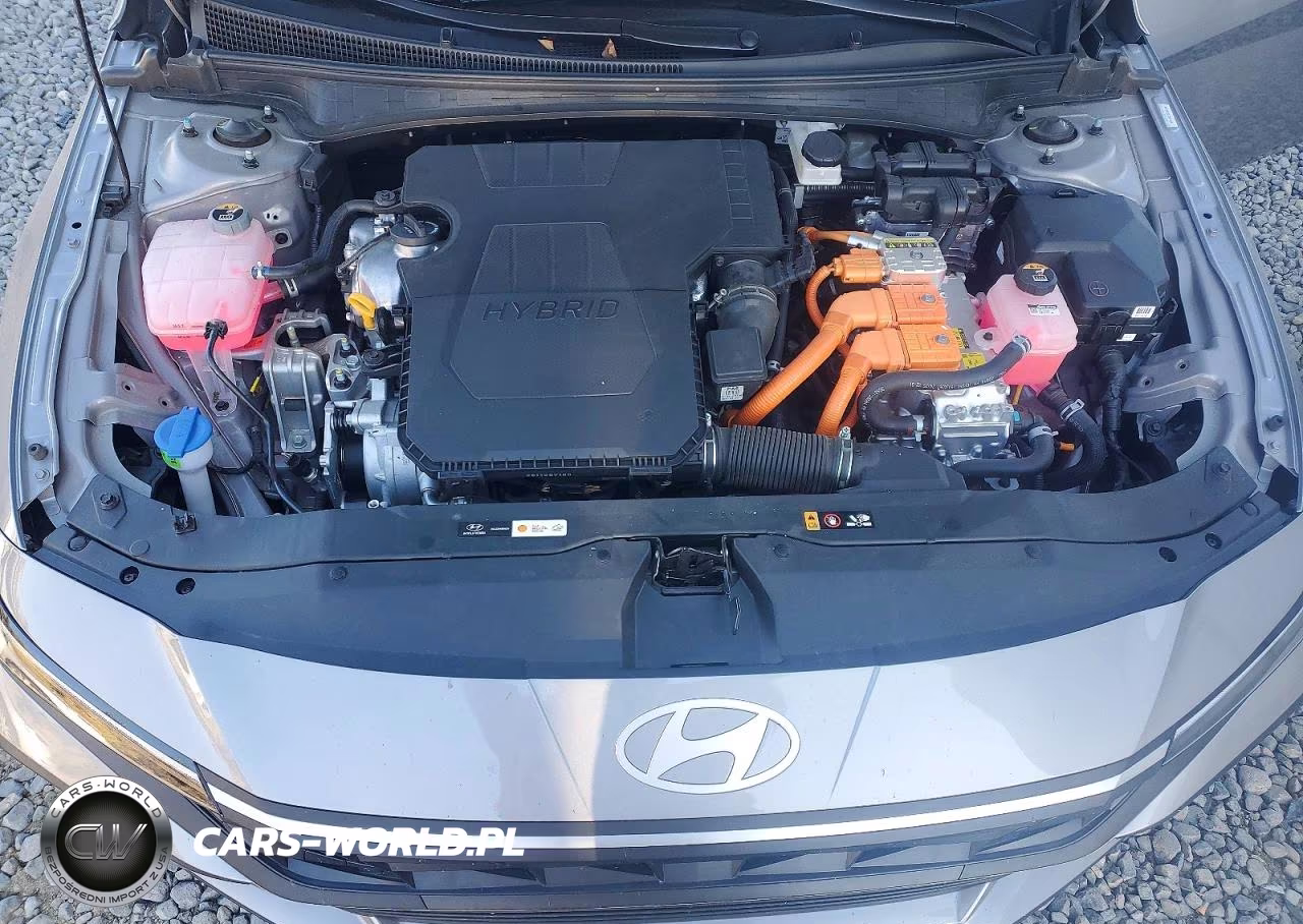 2025 Hyundai Elantra Hybrid Blue VIN:KMHLM4DJ9SU140390 - 11
