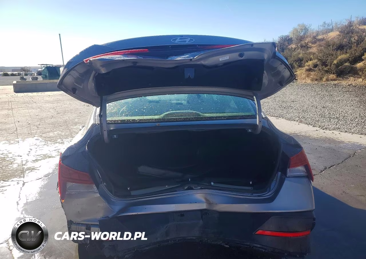 2025 Hyundai Elantra Hybrid Blue VIN:KMHLM4DJ9SU140390 - 6