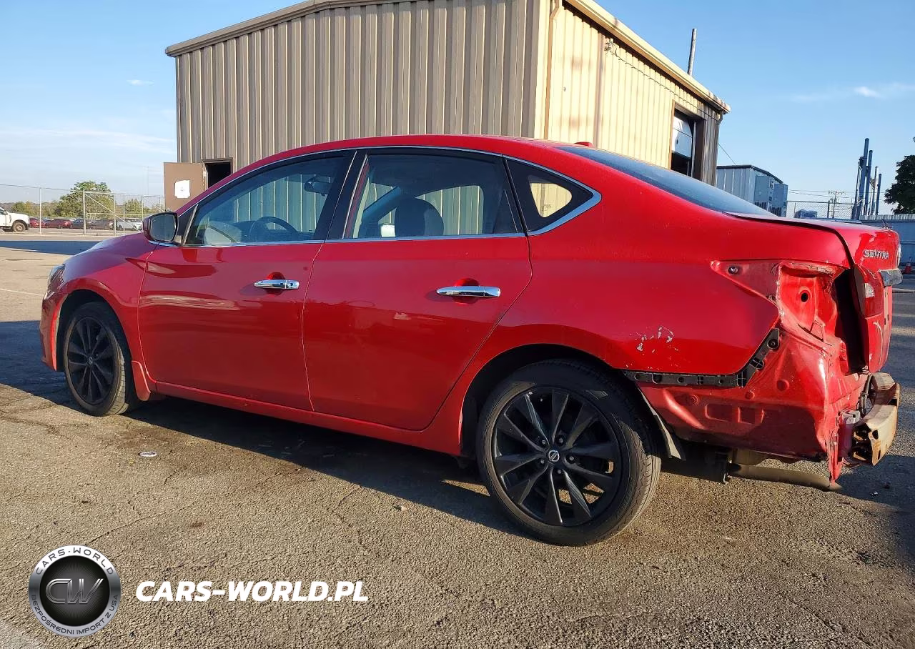 2019 Nissan Sentra Sv VIN:3N1AB7APXKL609513 - 2