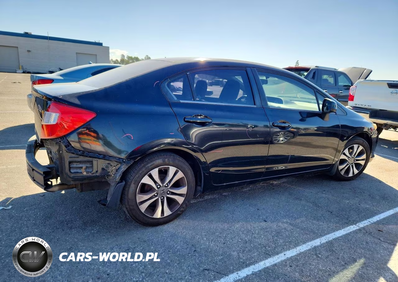 2012 Honda Civic Lx VIN:19XFB2F56CE353051 - 3
