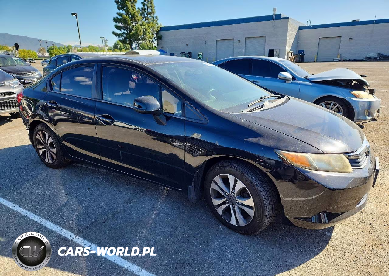 2012 Honda Civic Lx VIN:19XFB2F56CE353051 - 4
