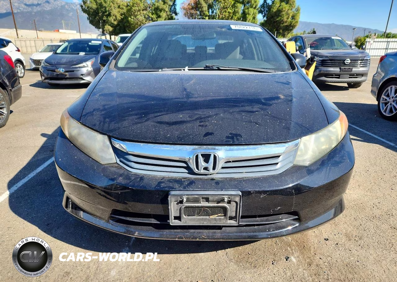 2012 Honda Civic Lx VIN:19XFB2F56CE353051 - 5