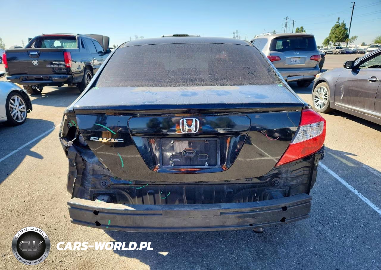 2012 Honda Civic Lx VIN:19XFB2F56CE353051 - 6