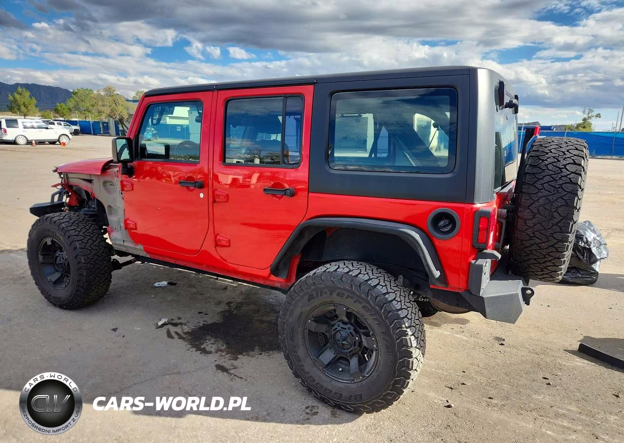 2017 Jeep Wrangler Unlimited Sport VIN:1C4BJWDG8HL531392 - 2