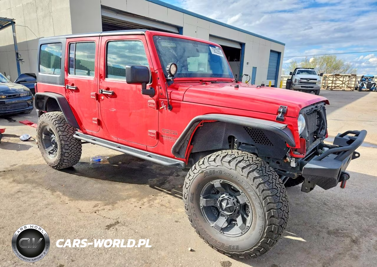 2017 Jeep Wrangler Unlimited Sport VIN:1C4BJWDG8HL531392 - 4
