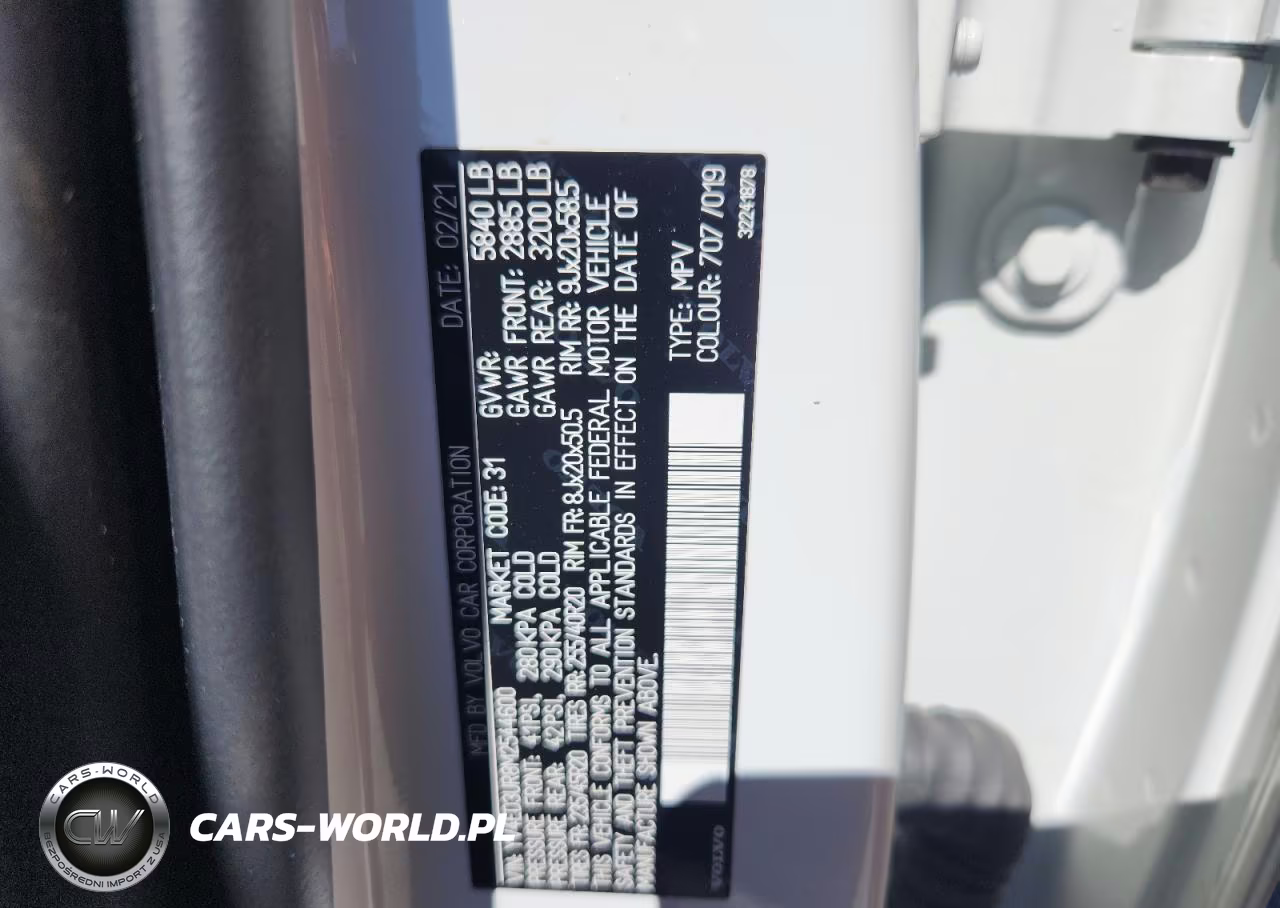 2021 Volvo Xc40 Recharge VIN:YV4ED3UR8M2544600 - 13