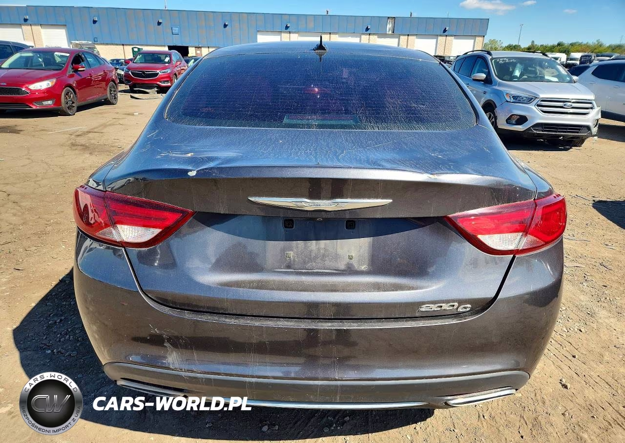 2015 Chrysler 200 C VIN:1C3CCCCG6FN524803 - 6