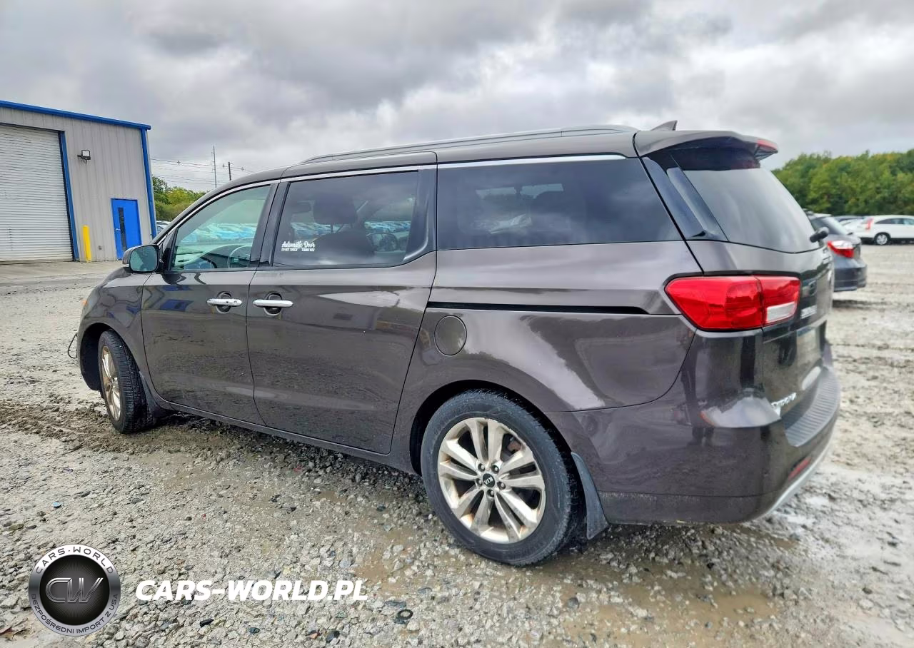 2015 Kia Sedona Sxl VIN:KNDME5C11F6039867 - 2