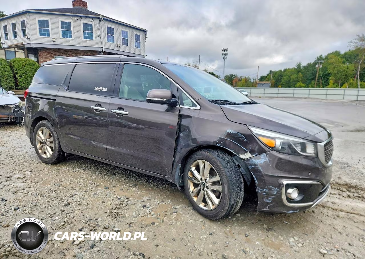 2015 Kia Sedona Sxl VIN:KNDME5C11F6039867 - 4