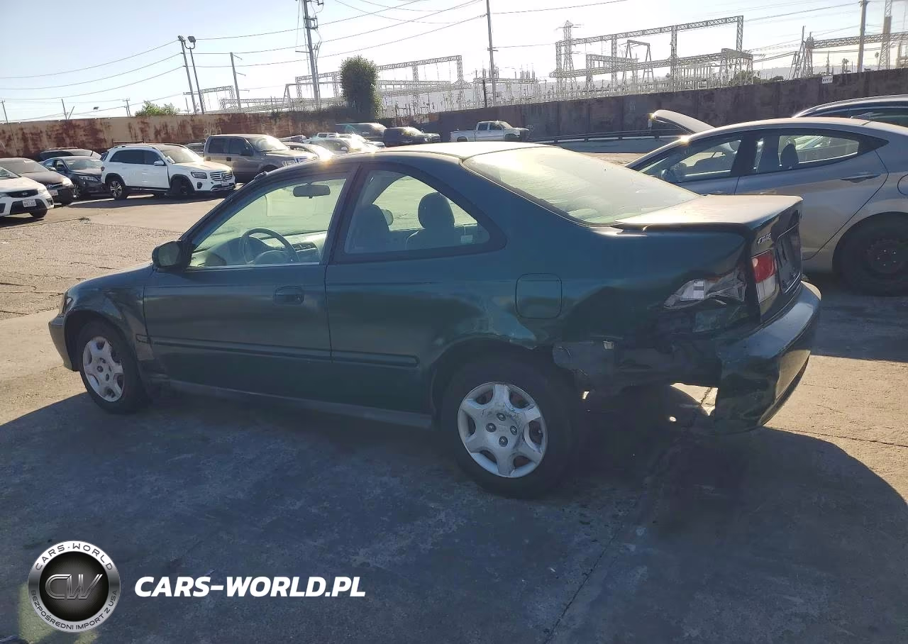 2000 Honda Civic Ex VIN:1HGEJ8140YL016441 - 2