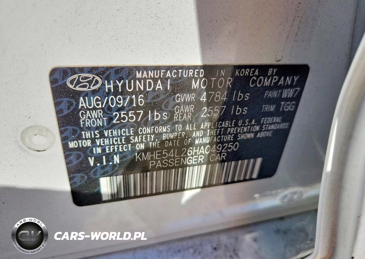 2017 Hyundai Sonata Plug-In Hybrid Limited VIN:KMHE54L26HA049250 - 12