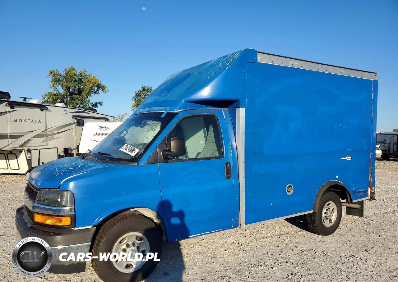 2019 Chevrolet Express Delivery Truck VIN:1GB0GRFG7K1346987 - 1