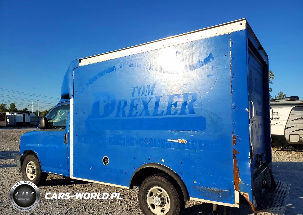 2019 Chevrolet Express Delivery Truck VIN:1GB0GRFG7K1346987 - 2