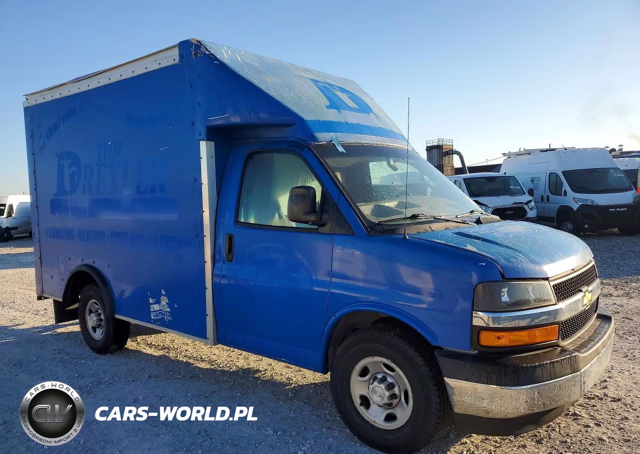 2019 Chevrolet Express Delivery Truck VIN:1GB0GRFG7K1346987 - 4