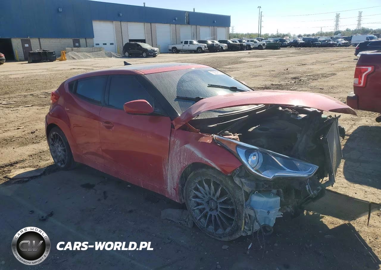 2017 Hyundai Veloster Value Edition VIN:KMHTC6AD1HU317164 - 4