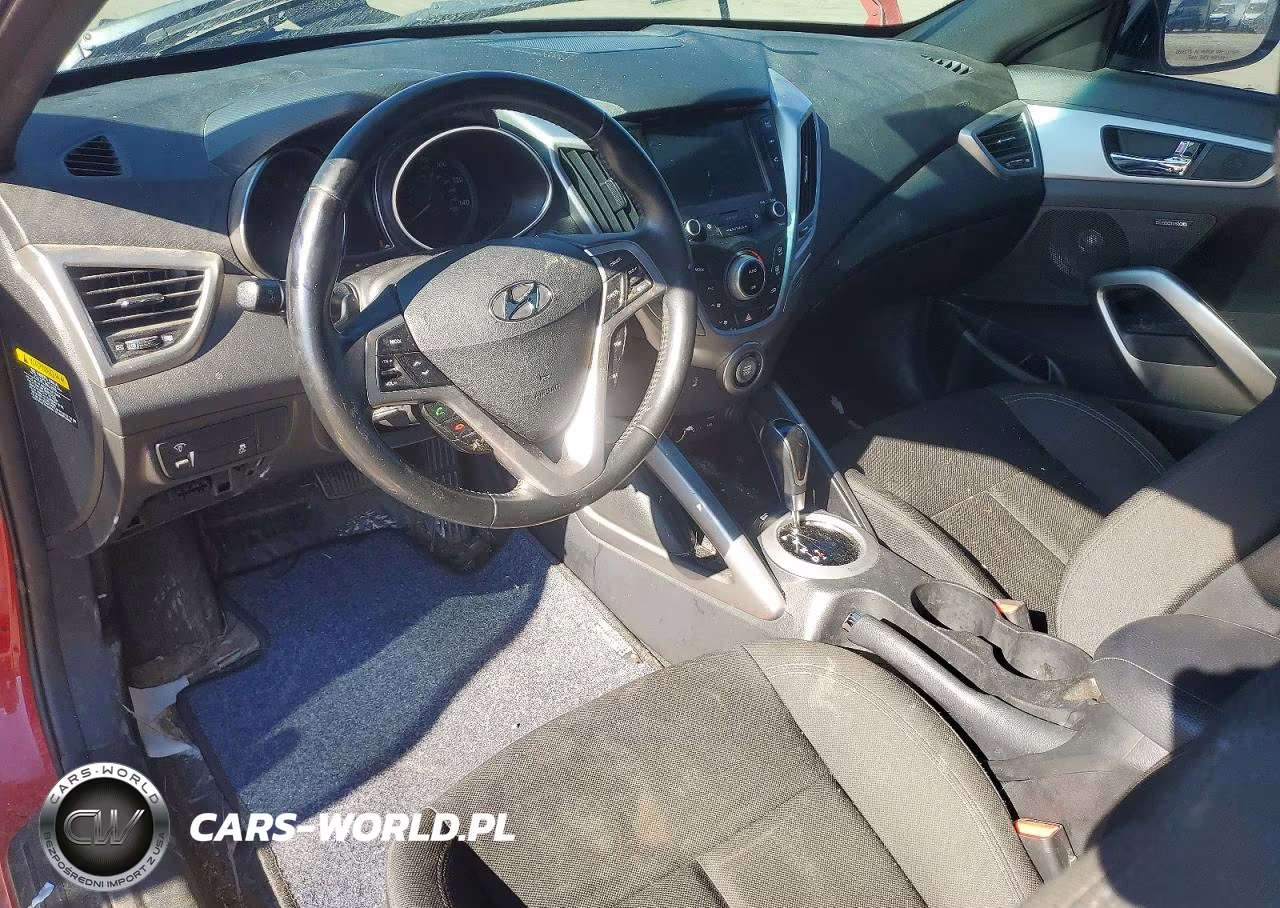 2017 Hyundai Veloster Value Edition VIN:KMHTC6AD1HU317164 - 8