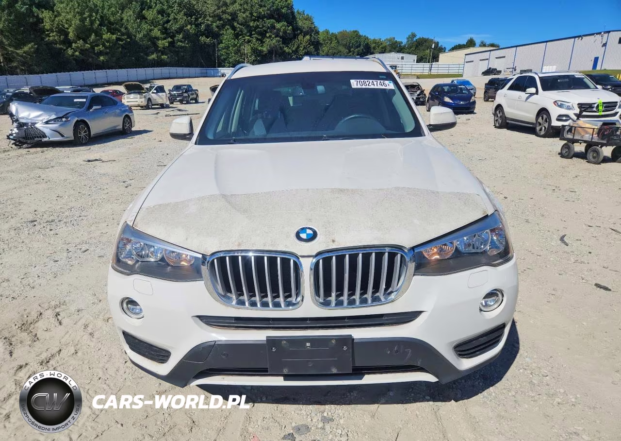 2015 BMW X3 xDrive28I VIN:5UXWX9C59F0D52134 - 5