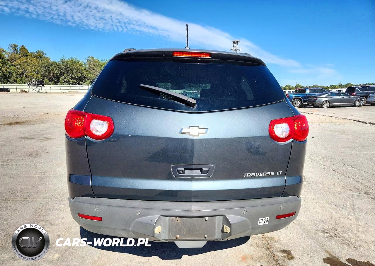 2011 Chevrolet Traverse Lt VIN:1GNKRJED2BJ106955 - 6