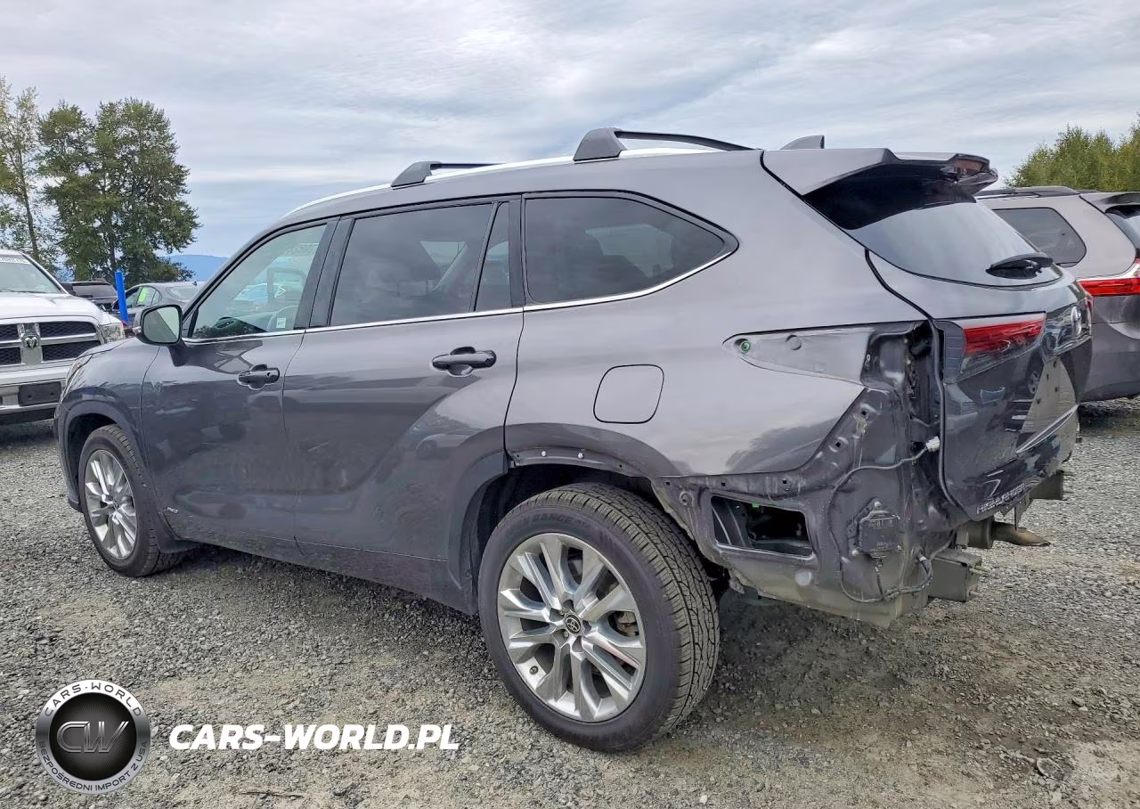 2022 Toyota Highlander Hybrid Limited VIN:5TDXBRCH6NS545543 - 2