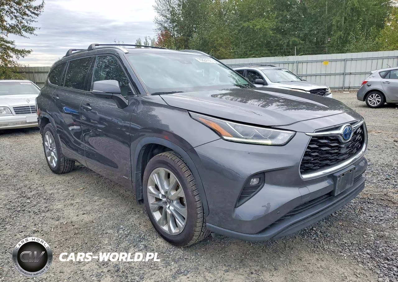 2022 Toyota Highlander Hybrid Limited VIN:5TDXBRCH6NS545543 - 4