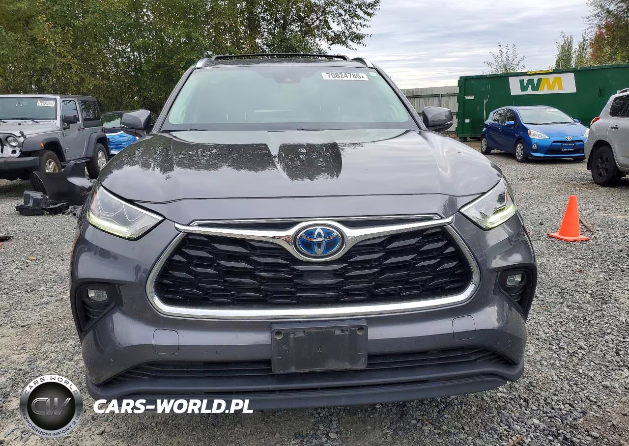 2022 Toyota Highlander Hybrid Limited VIN:5TDXBRCH6NS545543 - 5