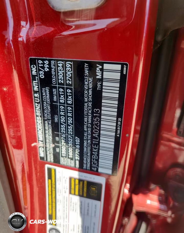 2020 Mercedes-Benz Gle 350 4Matic VIN:4JGFB4KE1LA023513 - 14