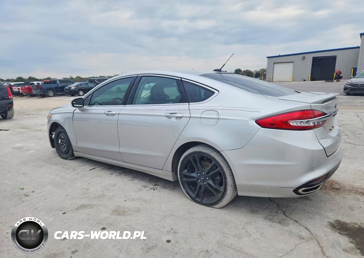 2017 Ford Fusion Titanium VIN:3FA6P0D90HR273455 - 2