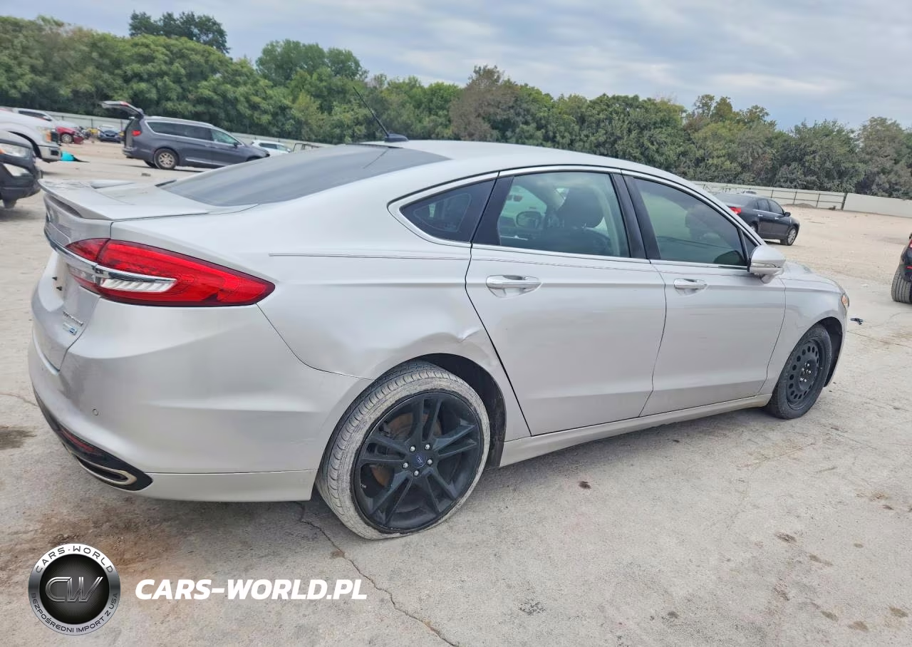 2017 Ford Fusion Titanium VIN:3FA6P0D90HR273455 - 3