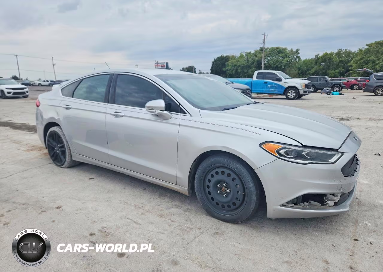 2017 Ford Fusion Titanium VIN:3FA6P0D90HR273455 - 4