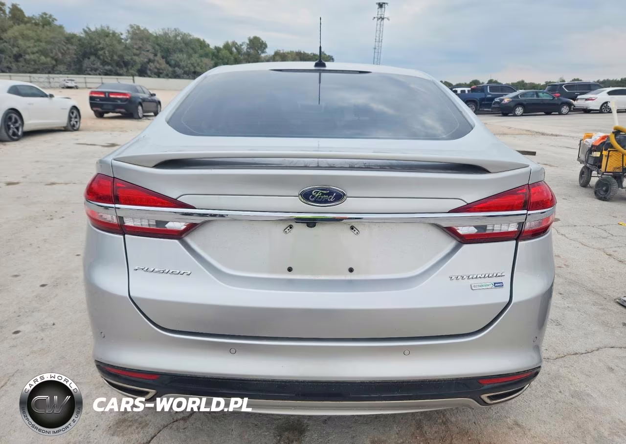 2017 Ford Fusion Titanium VIN:3FA6P0D90HR273455 - 6