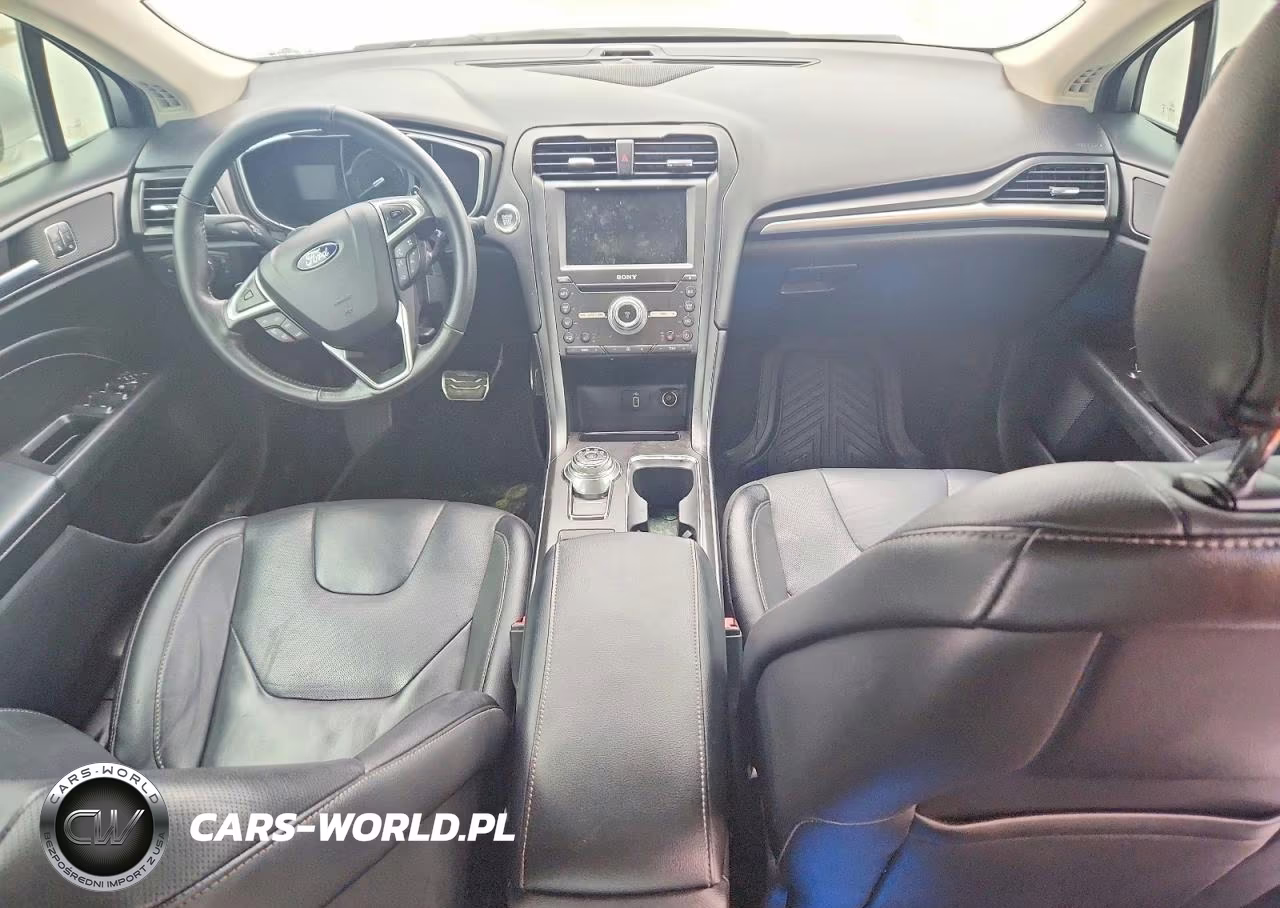 2017 Ford Fusion Titanium VIN:3FA6P0D90HR273455 - 8