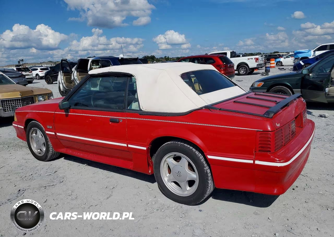 1991 Ford Mustang Gt VIN:1FACP45E4MF140324 - 2