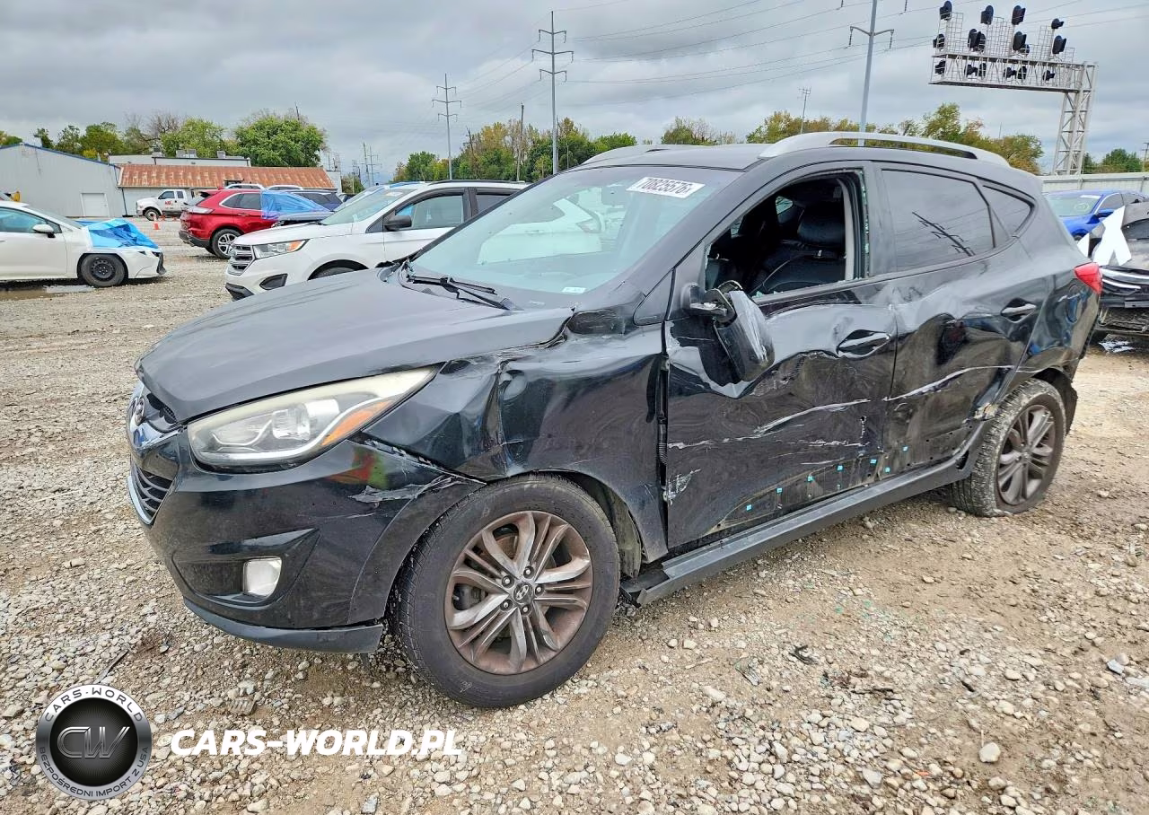 2014 Hyundai Tucson Se VIN:KM8JUCAG7EU935341 - 1
