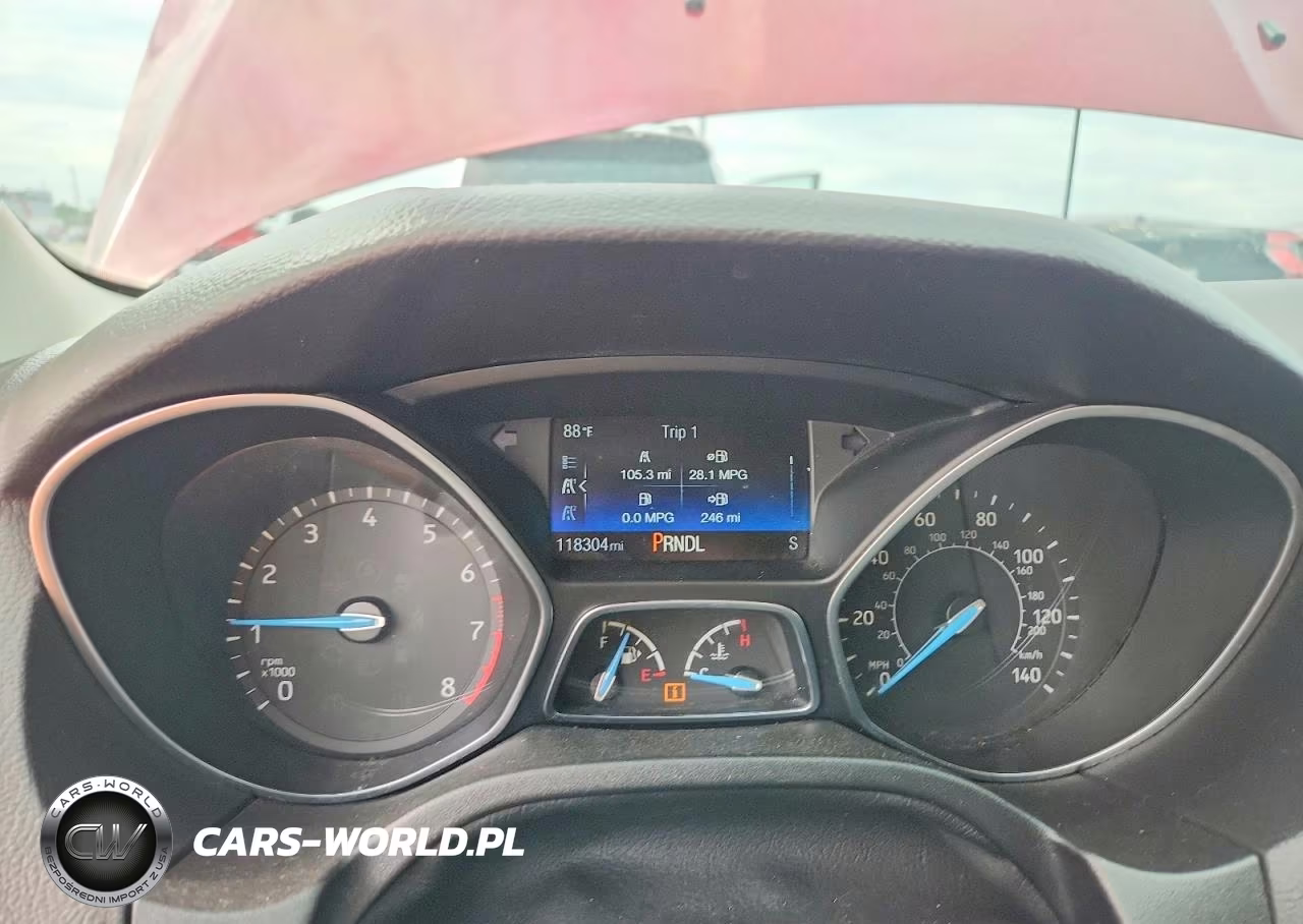 2017 Ford Focus Se VIN:1FADP3K24HL231657 - 9
