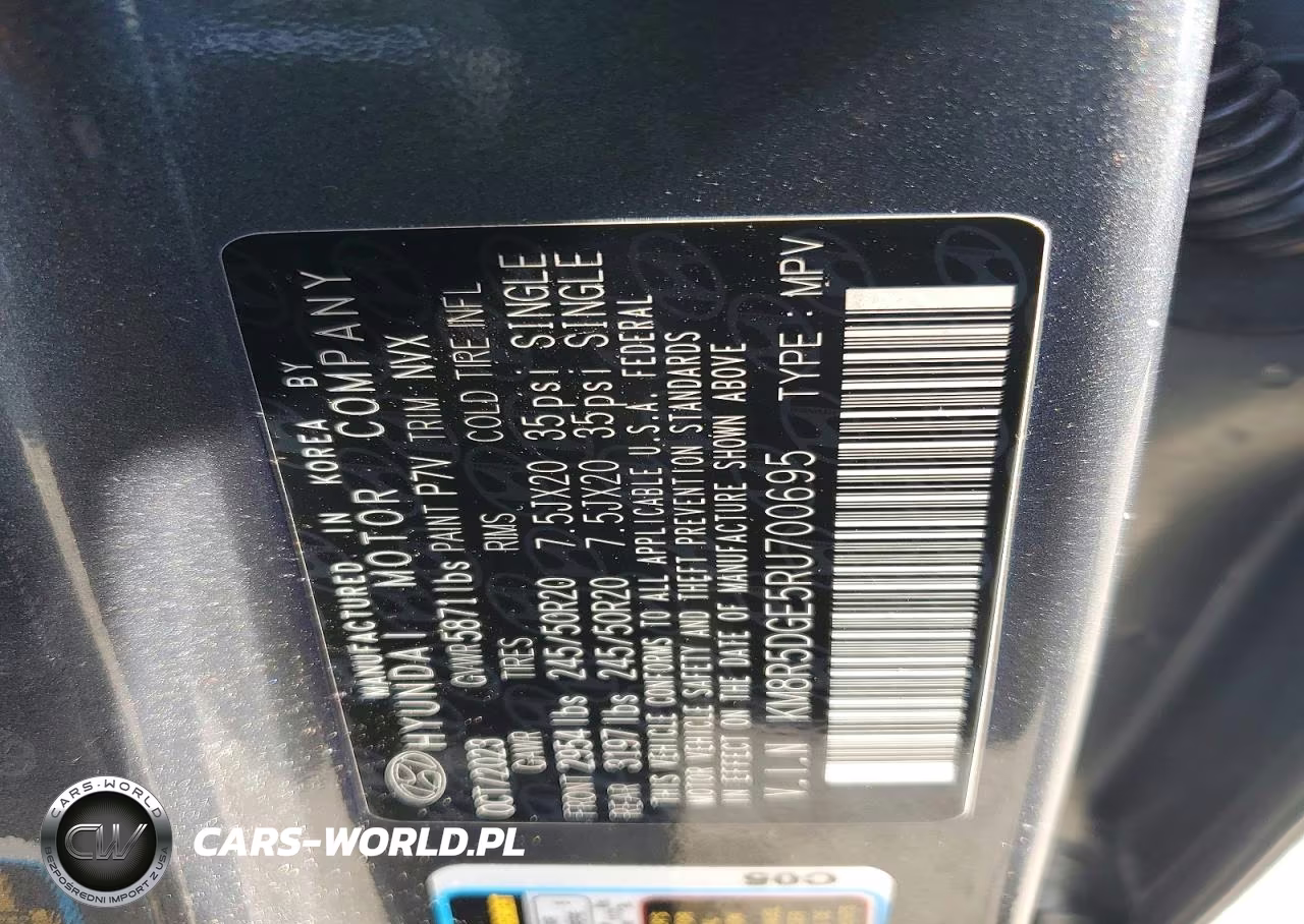 2024 Hyundai Palisade Limited VIN:KM8R5DGE5RU700695 - 14