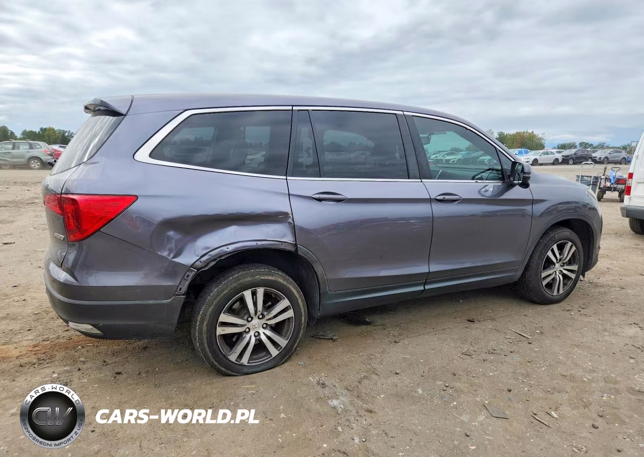 2016 Honda Pilot Exl VIN:5FNYF6H55JB011647 - 3
